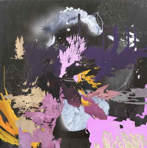 digital image of abstract layers